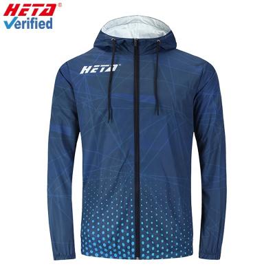 China Fashion Waterproof Hot Selling Good Quality Wholesale Professional Custom Your Own Team Logo Forming Sublimation Outdoor Anorak for sale