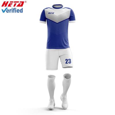 China New Model Sets Thailand Quality Printed Football Short Shirt Sublimation Sleeve Custom Soccer Jersey for sale