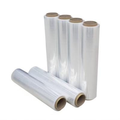 China Factory direct sale moisture proof easy to use pe wrap stretch film in roll for sale