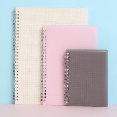 China Hardcover Custom Printed A5 Reusable Hard Cover Blank Spiral Notebook Notebook for sale