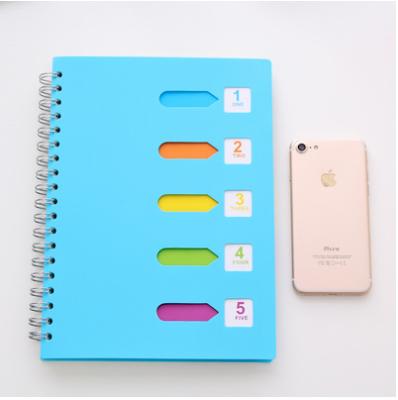 China Wholesale Promotional Pink Colorful Hard Cover Spiral Notebook Low MOQ Hardcover Book for sale