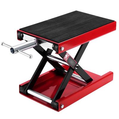 China Hot Sale 1100Lbs Car Jack Motorcycle Lift Stand Motorcycle Scissor Lift for sale