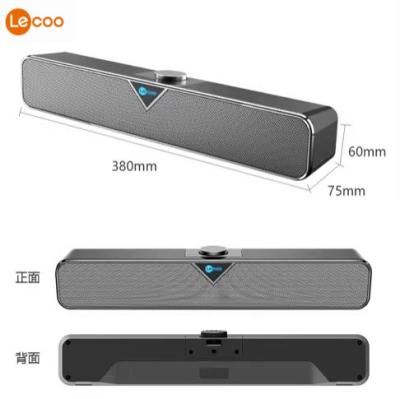 China Original Lenovo Lecoo DS102 AUX+V5.0 Visual Call Speakers Fever Sound Quality Portable Speaker With Natural Sound Desktop Speaker for sale