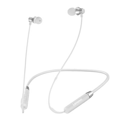 China Popular In-ear Lenovo HE05 Neckband Headset With Silicone Material Soft Design Hot Selling Neckband Earphone for sale