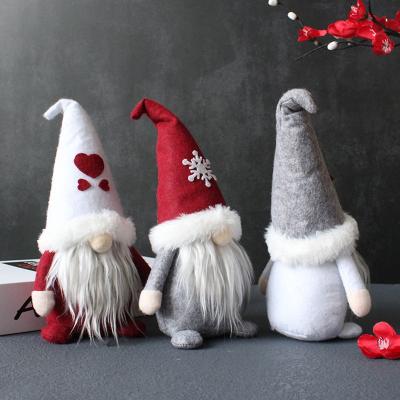 China Amazon Top Sale Christmas Gnome Decor Christmas Ornament Gnome Christmas Plush Gnomes Eco-Friendly Decoration for sale