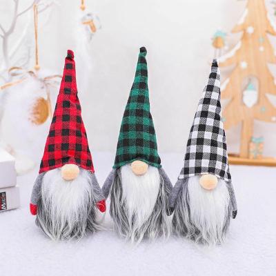 China 2022 Spring Handmade Gnomes Santa Table Ornaments Stuffed Plush Gnome Home Decor New-fashion New Christmas Plush Gnome Paid Home Decor for sale