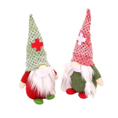 China New Year 2022 Forest Old Man Wholesale Christmas Plush Doll Handmade Cute Gnome Gnome Faceless Valentine's Day Eco-Friendly Gnome for sale