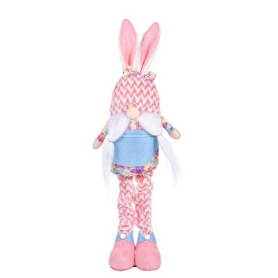 China Amazon Hot Sale Eco-Friendly Plush Stuffed Comfort Plush Toy Easter Gnome Elf Ornaments Easter Decorations Rabbit Doll for sale