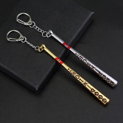 China Durable Harley Peripheral Baseball Bat Squad Suicide Movie Car Accessories Gift Dummy Key Chain for sale