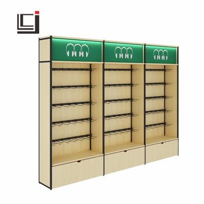 China Stationery Store Stationery Store Shelves Supermarkets Booksellers M&G Single Sided Wooden Cosmetics Display Cabinets Wood Grain Wall Cabinets Laminated Cabinets for sale