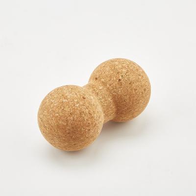 China Durable Yoga Fitness Physiotherapy Body Muscle Relax Peanut Shaped Small Massage Ball for sale