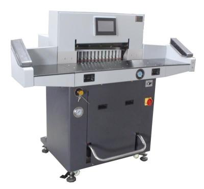 China Hotels automatic heavy duty electric sheeter 720mm large format paper cutter guillotine cutting machine for sale