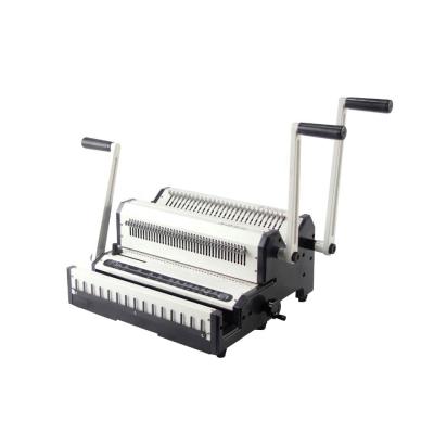 China High quality multi-function 3:1 wire and 2:1 double wire o wire binding machine 480x405x220 for sale