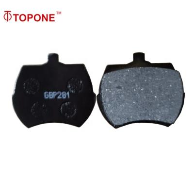 China High Temperature Resistance GBP182 Main A Auto Parts Car Brake Pad For AUSTIN Brake Pad for sale