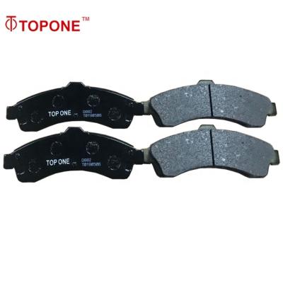 China High Quality Auto Parts D882 Brake Pad For Chevrolet Brake Pad PIONEER (KC_) for sale