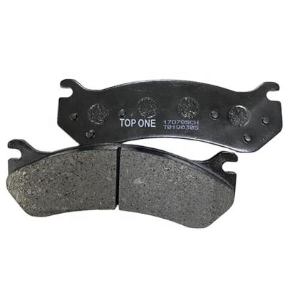 China High Temperature Resistance D785 15886462 Brake Pad Electric Car Auto Parts For Cadillac Brake Pads for sale