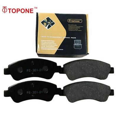 China Non-noise GDB1462 Good Price Auto Parts Brake Pad 16 111 406 80 For PEUGEOT Brake Pad for sale