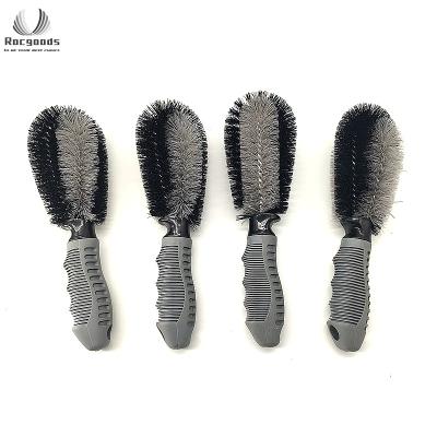 China Car Wheel Motorcycle Wash Brush Alloy Supplies Car Detailing Rims Care Wash Clean Brush Surface Wheel Care Auto Detailing Brushes Plus Tool Kit for sale