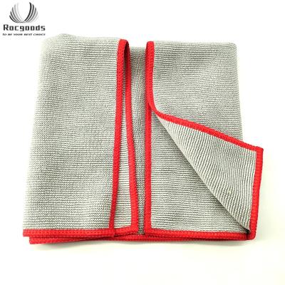 China 80% Polyester OEM Factory Direct 40*40cm Long Service Life No Deformation Pearl Type Car Microfiber Towel For Car Wash for sale