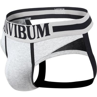 China High Quality Sexy Matching Spandex/Cotton Fabric Leg Straps Jockstrap Custom Your Logo for sale