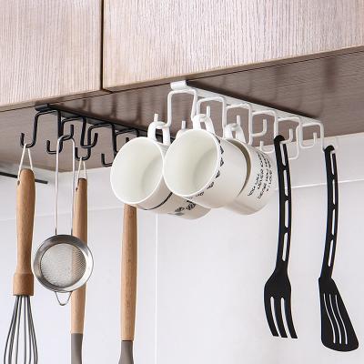 China Sustainable Wall Mounted Knife Spoon Storage Holder Rack Wall Mounted Kitchen Gadgets Expandable Stainless Steel for sale