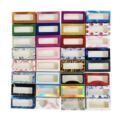 China YX 2020 Handmade Eyelash Box Vendor Private Label Eyelash Wick Box Packaging Paper Box for sale