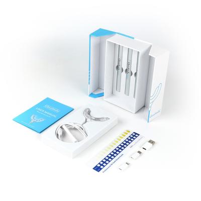 China Easy Dental Central Control Blue Teeth Whitening Instruments Simple Kit Household Whitening Gel Tooth Cleaner Machine for sale