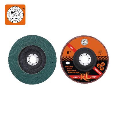 China For Hot Selling 6 Inch Fin Grinding Steel Abrasive Disc For Polishing Steel for sale