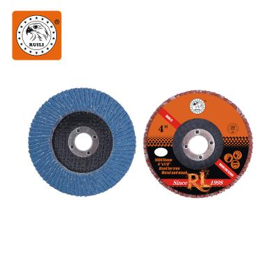 China High Quality Inox Metal Sharp 80M/s Abrasive Disc For Polishing Metal With Fiberglass Backing for sale