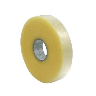 China ANTISTATIC Big Roll BOPP Industrial Cardboard Adhesive Transparent Clear Packaging Tape for sale