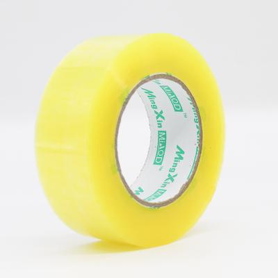 China Free Sample ANTISTATIC Transparent Yellowish Clear Adhesive Cardboard Joint Gasket Tape for sale