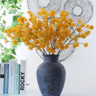 China YANXIN bouquet fluffing artificial chrysanthemum ball flower bouquet for present home and wedding for sale