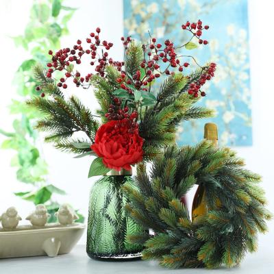 China A branch YANXIN DIY fireproof plastic artificial Christmas tree pine branch for sale