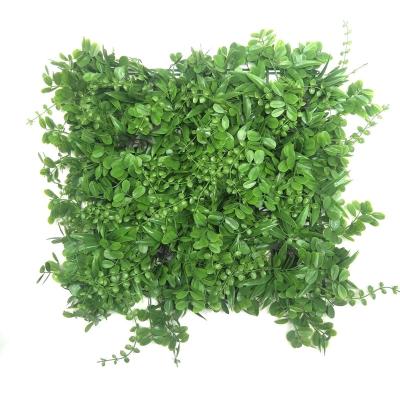 China Wholesale 50*50cm Artificial Plants Mixed Outdoor Green Wall Grass Cabbage Plants Plantas Artificiais For Decoration for sale