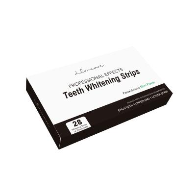 China Outstanding Teeth Whitening Effect Private Label 14 Pairs Whitening Strips Activated Charcoal Teeth Whitening Strips for sale