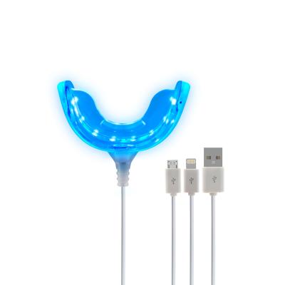 China 2019 home user mini oral cold lamp remove coffee teeth whitening light mobile phone with intraoral for sale