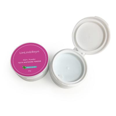 China Teeth Whitening Wholesale LLRN PAP+ Teeth Whitening Powder Mint Flavored 40g/jar for sale