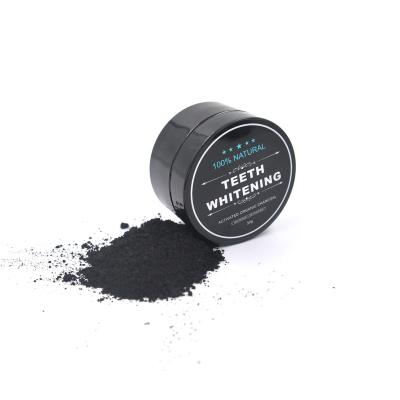 China Non-Toxic Daily Use Private Label Natural Coconut Activated Charcoal Teeth Whitening Powder for sale