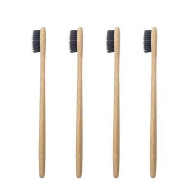 China Biodegradable Soft Bristle Bamboo Tooth Cleaning Tool Remove Teeth Stains Good Quality Teeth Brush For Sale for sale