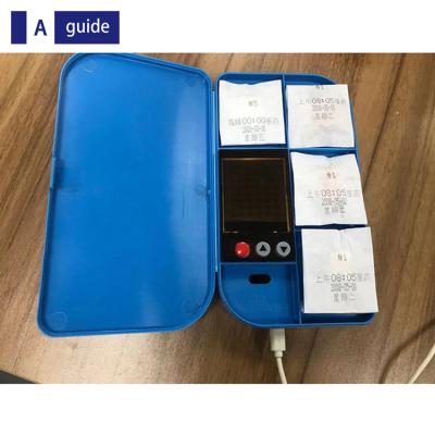 China 1000mA*24hr*7days Custom Electric Household Reminder Weekly Pill Box With Alarm Timer for sale