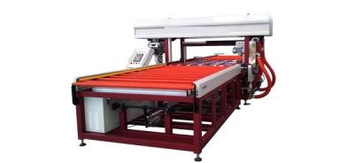 China Horizontal Glass Edging Machine , Glass Straight Line High Speed Automatic,Horizontal Automatic Glass Seaming Machine for sale