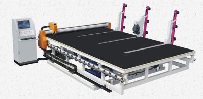 China Sensor completamente automático de Panasonic de la máquina del corte del vidrio del CNC, línea automática del corte del vidrio en venta