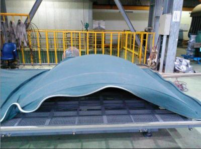 Cina Attrezzatura di laminazione industriale automatica, macchina curva di vetro laminato per il tergicristallo 2200x3200mm dell'automobile in vendita