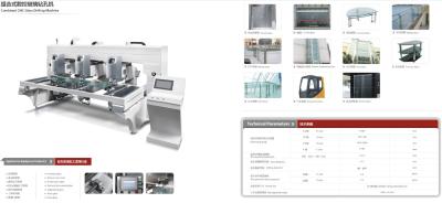 중국 트럭/발코니 유리를 위한 주문을 받아서 만들어진 자동 유리제 드릴링 기계 판매용
