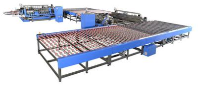 China U type de Machines de Dubbele Lijn van Edger van de Glasverwerking en van het Poetsmiddel Met geringe geluidssterkte, Glas Dubbele Scherpende Lijn, Glas Dubbele Edger Te koop