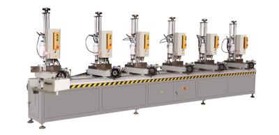 China Aluminium Window Multi Spindle Drilling Machine/ Aluminum Window Making Machine Six Head Drilling Machine for sale