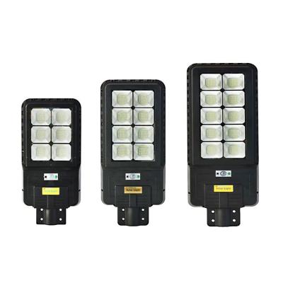 China IP65 Outdoor Waterproof GARAGE Weather Light Control 400w Integrated All In One Solar Led Street Light for sale