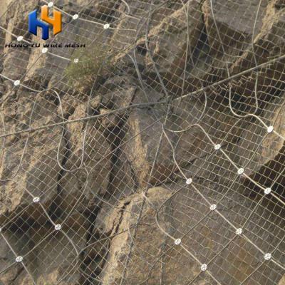 China Corrosion Resistance Falling Mountain Rockfall Net Netting For Slope Protection for sale