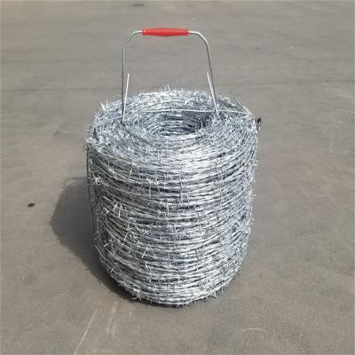 China wire mesh fence & high quality installing galvanized garden fence barbed wire price for sale