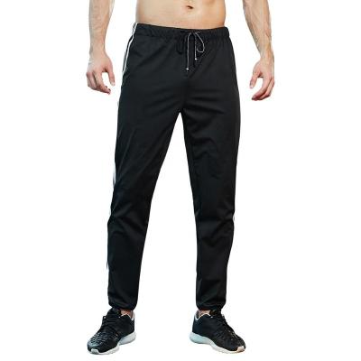 China Spandex Flygaga Slim Fit Track Pants Skinny Plain Promote Sweaty Shedding Men Sport Sauna Pants for sale